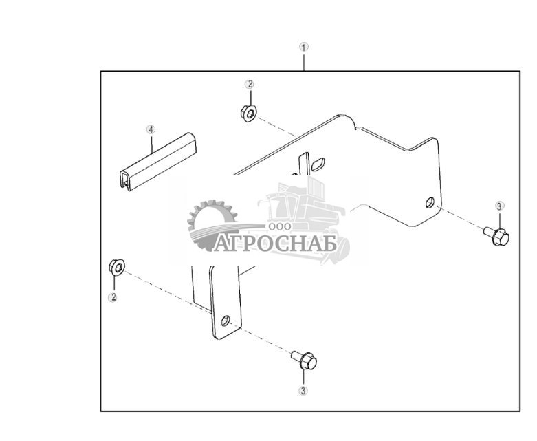 Комплект измерителя уклона (только для стандартного грейдера) - ST765282 451.jpg